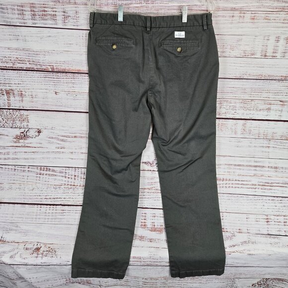 Vineyard Vines Mens Stretch Breaker Chino Pants Sz 34X30 Olive Green Cargo Golf - Picture 4 of 12